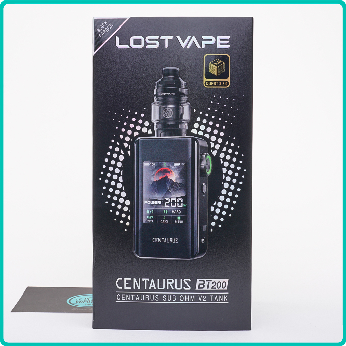 Packaging du Kit Centaurus BT200 Lost Vape